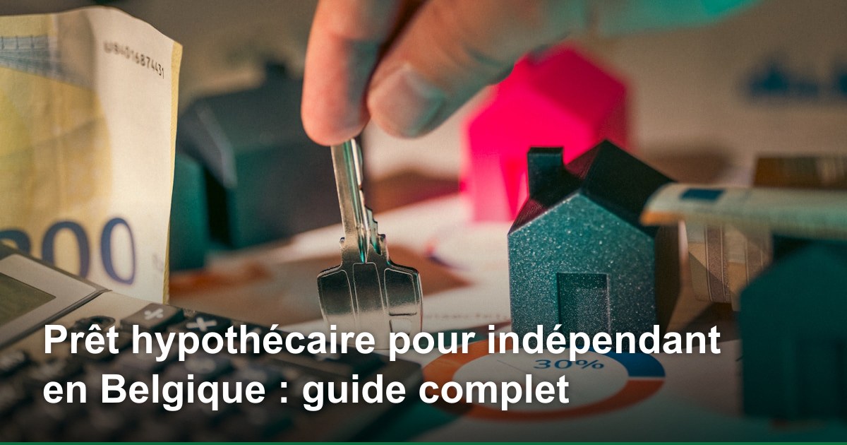 Prêt hypothécaire pour indépendant en Belgique : guide complet