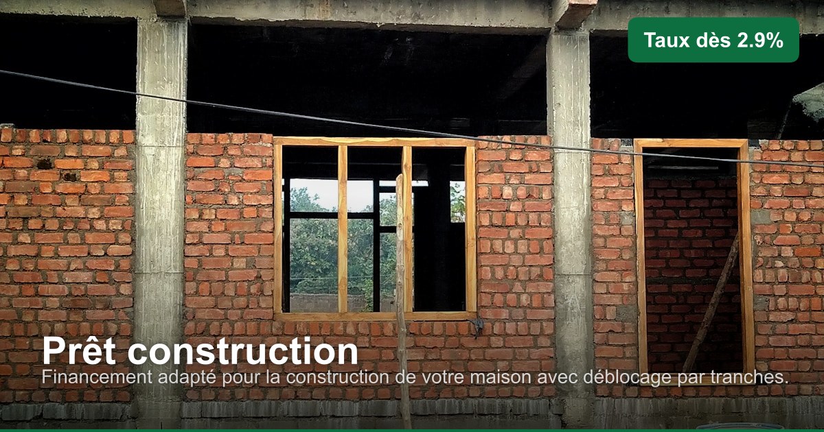 Prêt construction dans l'arrondissement de Liège